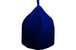 ColourMatch Large Fabric Beanbag - Marina Blue.